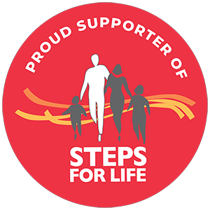 Proud Supporter of Steps for Life